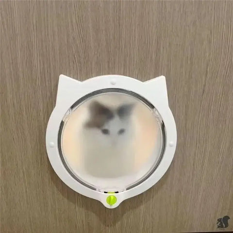 Pet Cat Door Entrance And Exit for Glass And Wooden Doors Puppy Entry And Exit Door with Adjustable Size for Cats And