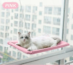 Pet Cat Hammock Aerial Hanging Cat Bed Cats Bed House Kitten Climbing Frame Sunny Window Seat Nest Bearing 20kg Pet