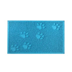 Pet Cat Litter Mat Portable Soft Paws Printed Pad Waterproof Non Slip Pad for House Floor Car Cleaning Supplies PVC