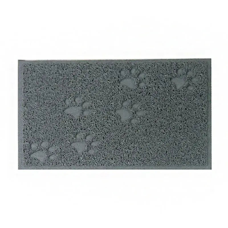 Pet Cat Litter Mat Portable Soft Paws Printed Pad Waterproof Non Slip Pad for House Floor Car Cleaning Supplies PVC