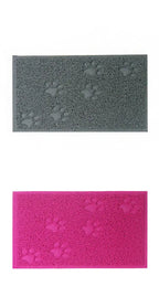 Pet Cat Litter Mat Portable Soft Paws Printed Pad Waterproof Non Slip Pad for House Floor Car Cleaning Supplies PVC