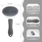 Pet Dog Brush Cat Comb Self Cleaning Pet Hair Remover Brush For Dogs Cats Grooming Tools Pets Dematting Comb Dogs