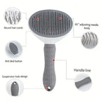 Pet dog brush; cat brush; one-button pet hair removal brush; dog and cat beauty tool; pet hair removal brush.