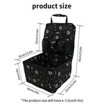 Pet Dog Car Seat with Storage Pockets Universal Pet Seat Cover for Small Medium Dogs Non-Slip Portable Travel Mat &