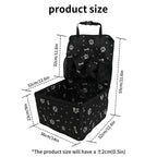 Pet Dog Car Seat with Storage Pockets Universal Pet Seat Cover for Small Medium Dogs Non-Slip Portable Travel Mat &