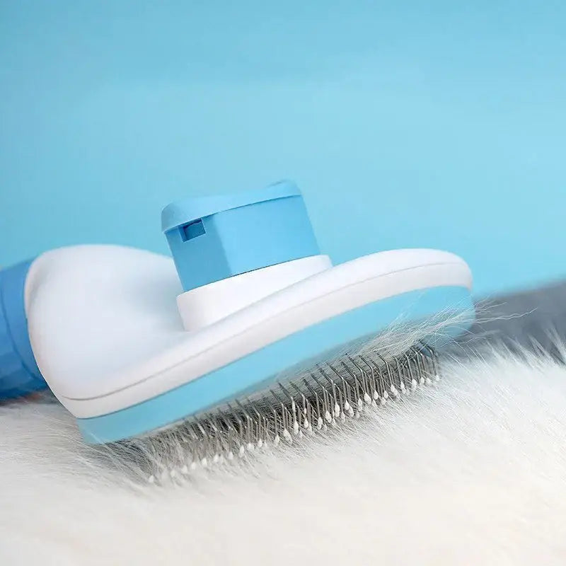Pet Dog Hair Brush Cat Comb Grooming And Care Cat Brush Stainless Steel Comb For Long Hair Dogs Cleaning Pets Dogs