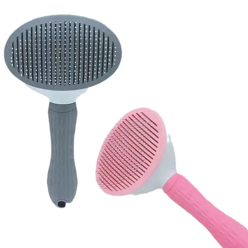 Pet Dog Hair Brush Cat Comb Grooming And Care Cat Brush Stainless Steel Comb For Long Hair Dogs Cleaning Pets Dogs