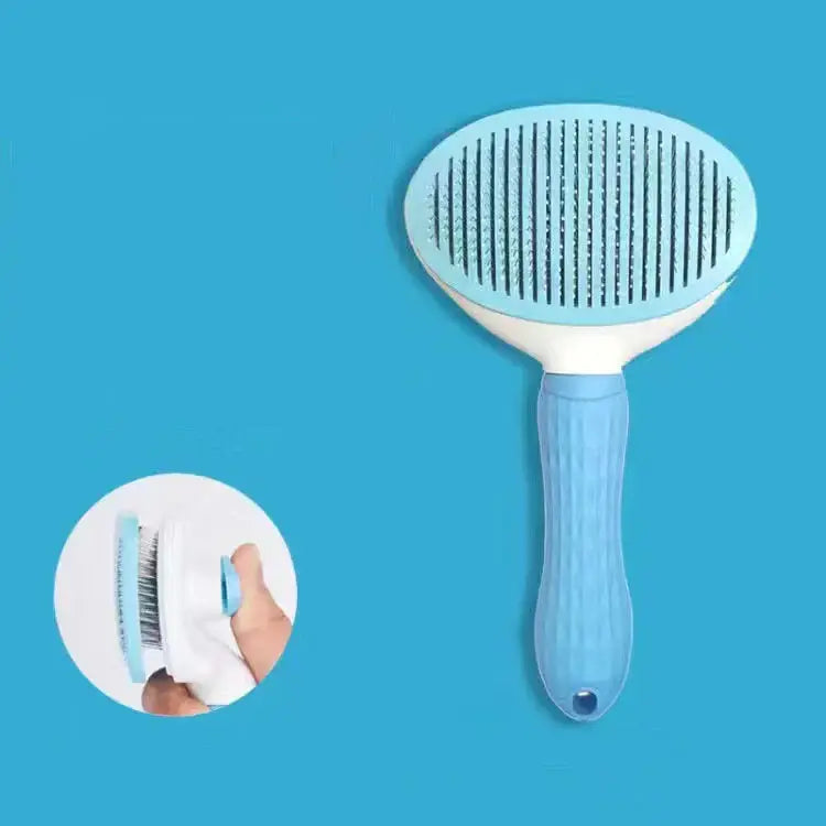 Pet Dog Hair Brush Cat Comb Grooming And Care Cat Brush Stainless Steel Comb For Long Hair Dogs Cleaning Pets Dogs