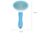 Pet Dog Hair Brush Cat Comb Grooming And Care Cat Brush Stainless Steel Comb For Long Hair Dogs Cleaning Pets Dogs