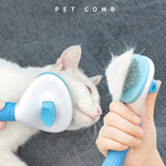 Pet Dog Hair Brush Cat Comb Grooming And Care Cat Brush Stainless Steel Comb For Long Hair Dogs Cleaning Pets Dogs