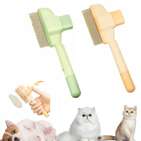 Pet Dog Hair Brush Cat Brush Comb Pets Hair Remover for Dogs Cats Puppy Kitten Grooming Tools Dogs Accessories gato Pet