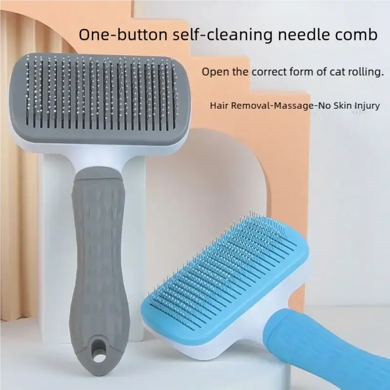 Pet Dog Hair Brush Cat Comb Pet Hair Remover Brush for Dogs Cats Puppy Kitten Grooming Tools Pet Supplies Dog Cat