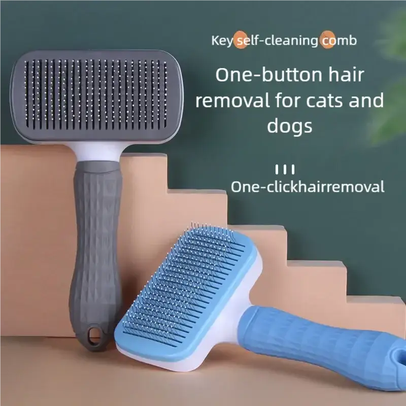 Pet Dog Hair Brush Cat Comb Pet Hair Remover Brush for Dogs Cats Puppy Kitten Grooming Tools Pet Supplies Dog Cat