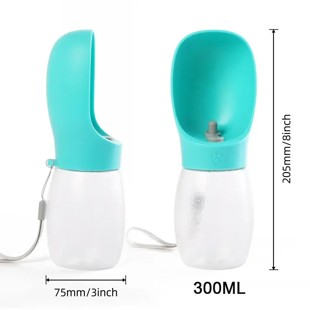 Pet Dog Water Bottle 300ML Puppy Drinking Bowls For Small Medium Dogs Cats Hiking Portable Cat Feeder Golden Retriever