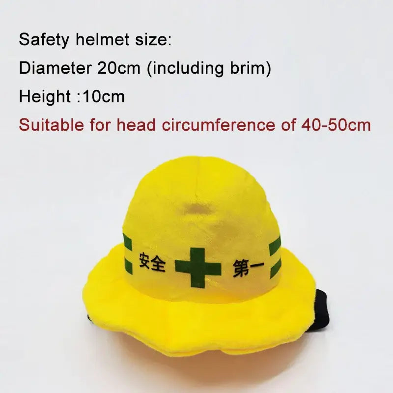 Pet Engineering Team Safety Helmet Puppy Kitten Hat Halloween Pets Accessories Small Medium-Sized Dog Corgi Labrador