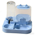 Pet Feeder Dual Food Bowl All-in-One Automatic Food Water Dispenser 1Large Capacity Food Storage Dispenser Pet