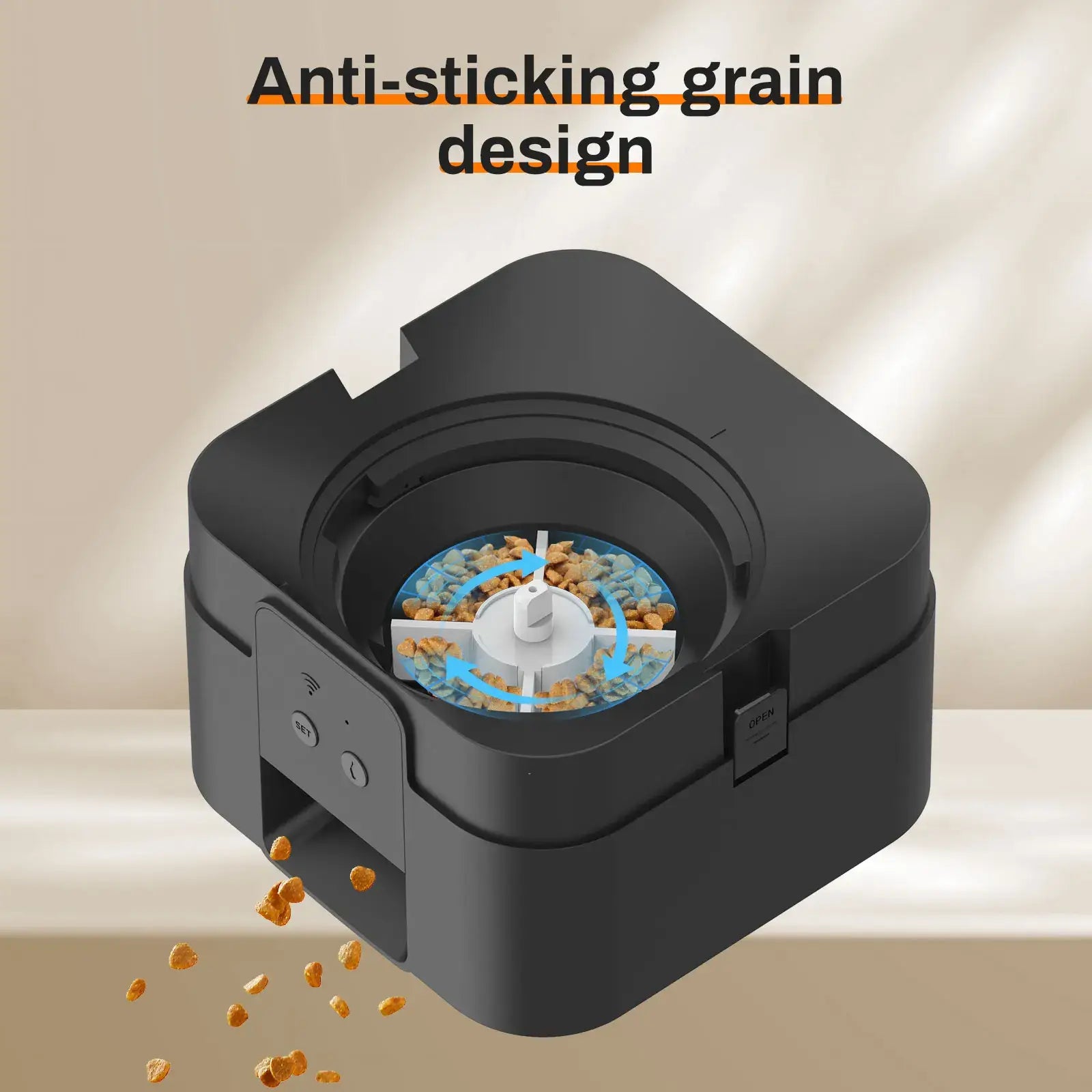 Pet feeding machine APP controlled automatic cat feeder cat dry food dispenser suitable for small and medium-sized pet