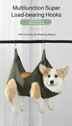 Pet Grooming Hammock Cat Dog Nail Clipper Fixer Teddy Hook Type Feeding Anti-scratch Artifact Restraint Bag Pet