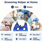 Pet Grooming Hammock Cat Dog Nail Clipper Fixer Teddy Hook Type Feeding Anti-scratch Artifact Restraint Bag Pet