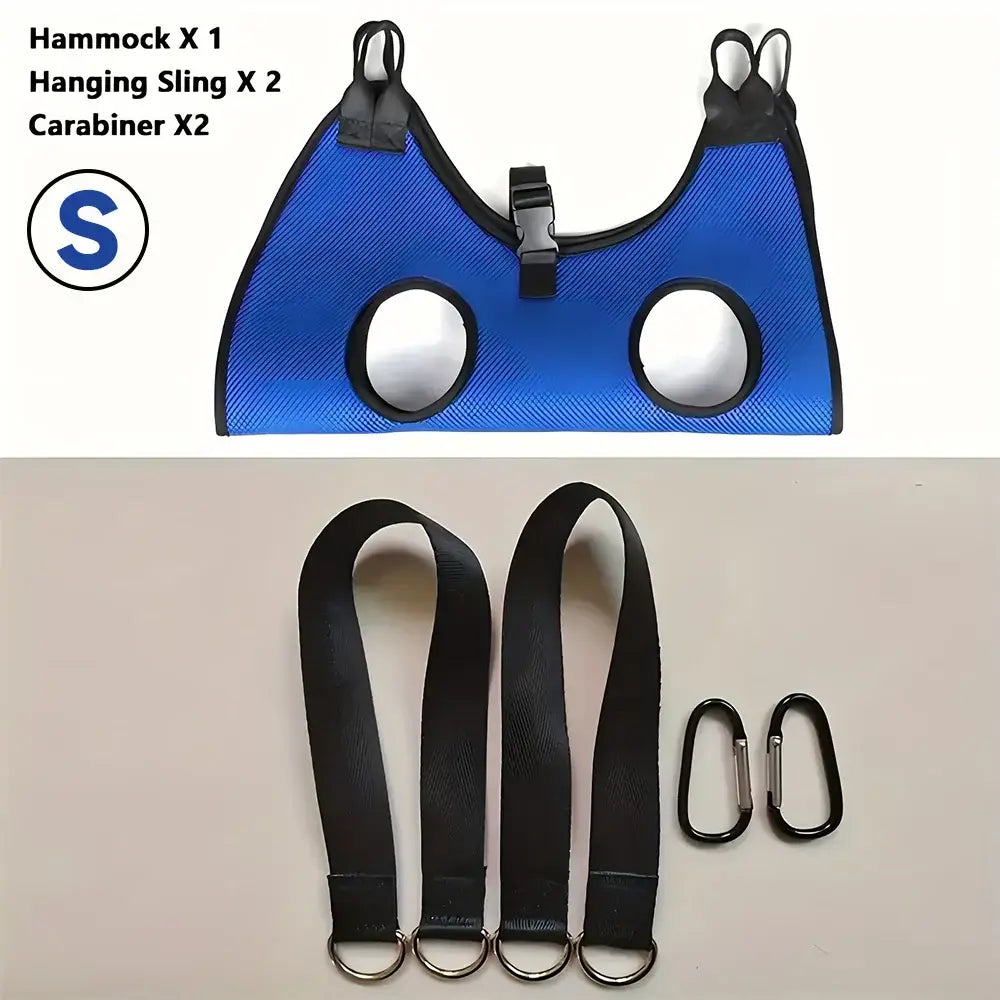 Pet Grooming Hammock Cat Dog Nail Clipper Fixer Teddy Hook Type Feeding Anti-scratch Artifact Restraint Bag Pet