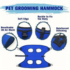 Pet Grooming Hammock Cat Dog Nail Clipper Fixer Teddy Hook Type Feeding Anti-scratch Artifact Restraint Bag Pet