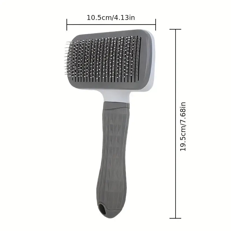 Pet Hair Remover Brush - Effective Shedding Control Gentle Deshedding Comb for Dogs Cats Long Hair Grooming Daily Use &