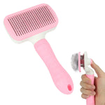 Pet Hair Remover Brush - Effective Shedding Control Gentle Deshedding Comb for Dogs Cats Long Hair Grooming Daily Use &