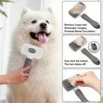 Pet Hair Remover Brush - Effective Shedding Control Gentle Deshedding Comb for Dogs Cats Long Hair Grooming Daily Use &