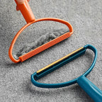 Pet Hair Remover Brush Portable Silicone Double Side Pet Hair Brush Sweater Cleaner Wool Coat Grooming Brush Tool Pet