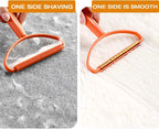 Pet Hair Remover Brush Portable Silicone Double Side Pet Hair Brush Sweater Cleaner Wool Coat Grooming Brush Tool Pet