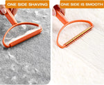 Pet Hair Remover Brush Portable Silicone Double Side Pet Hair Brush Sweater Cleaner Wool Coat Grooming Brush Tool Pet