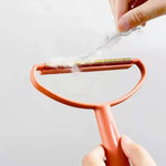 Pet Hair Remover Brush Portable Silicone Double Side Pet Hair Brush Sweater Cleaner Wool Coat Grooming Brush Tool Pet