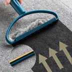 Pet Hair Remover Brush Portable Silicone Double Side Pet Hair Brush Sweater Cleaner Wool Coat Grooming Brush Tool Pet