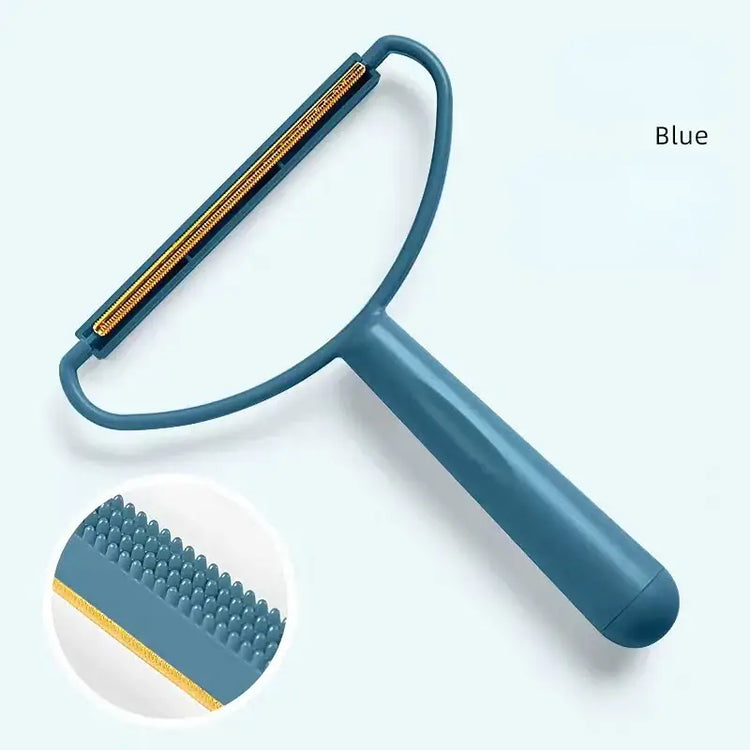 Pet Hair Remover Brush Portable Silicone Double Side Pet Hair Brush Sweater Cleaner Wool Coat Grooming Brush Tool Pet