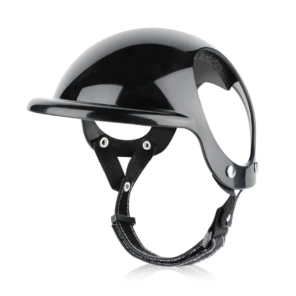 Pet Helmet Pink Dog Cat Wear Comfortable Motorbike Sports Outdoor Accessories Headwear Double Hole Adjustable Pet