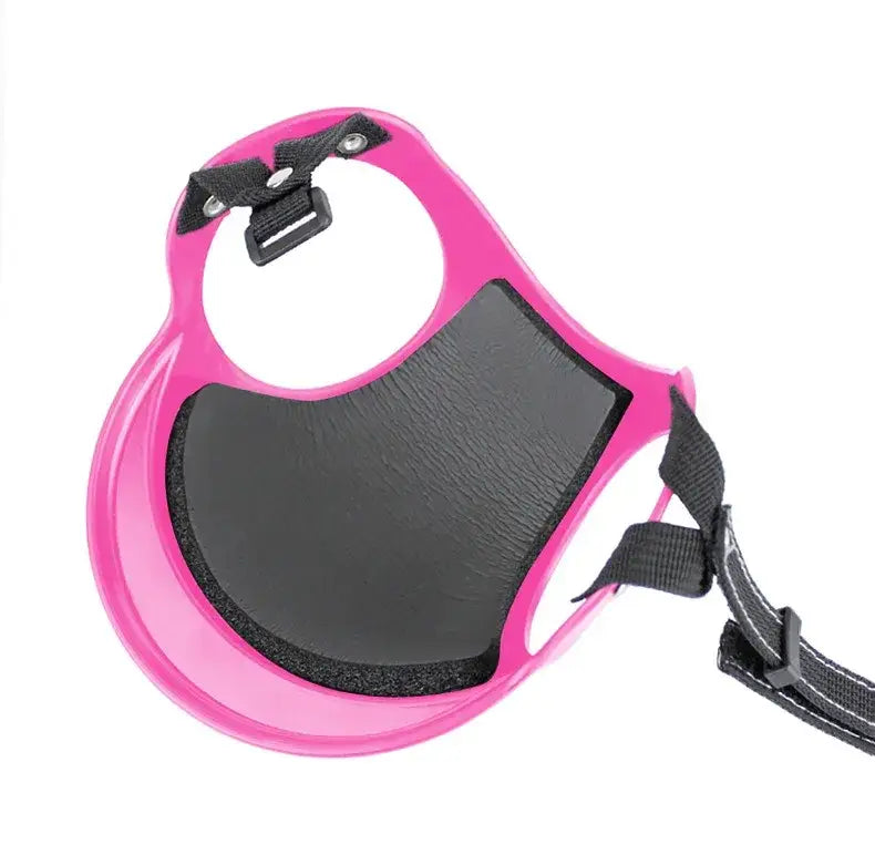 Pet Helmet Pink Dog Cat Wear Comfortable Motorbike Sports Outdoor Accessories Headwear Double Hole Adjustable Pet