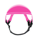 Pet Helmet Pink Dog Cat Wear Comfortable Motorbike Sports Outdoor Accessories Headwear Double Hole Adjustable Pet