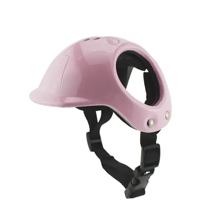 Pet Helmets,Cat Helmet,Dog Helmet-Outdoor Mini Head Protecting Safe Hat Dog Motorcycle Helmet Pet Photo Props