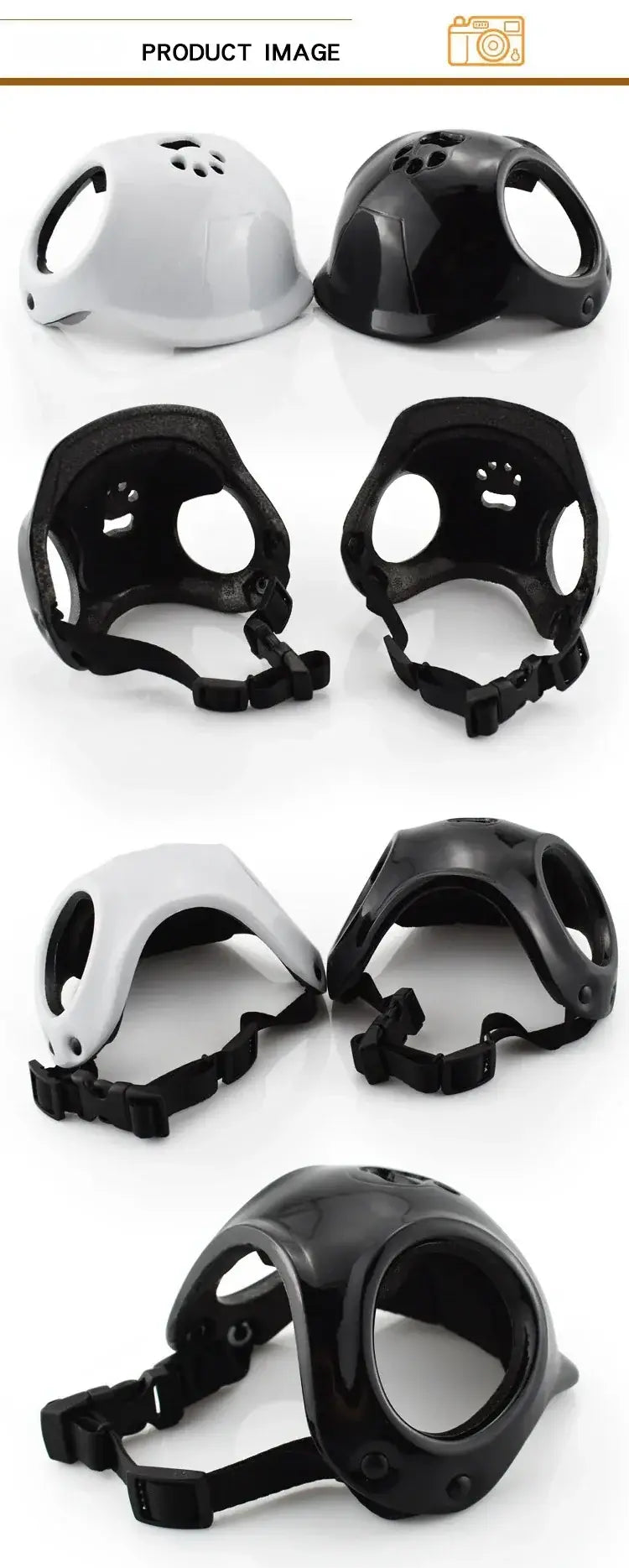 Pet Helmets,Cat Helmet,Dog Helmet-Outdoor Mini Head Protecting Safe Hat Dog Motorcycle Helmet Pet Photo Props Accessorie