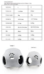 Pet Helmets,Cat Helmet,Dog Helmet-Outdoor Mini Head Protecting Safe Hat Dog Motorcycle Helmet Pet Photo Props Accessorie