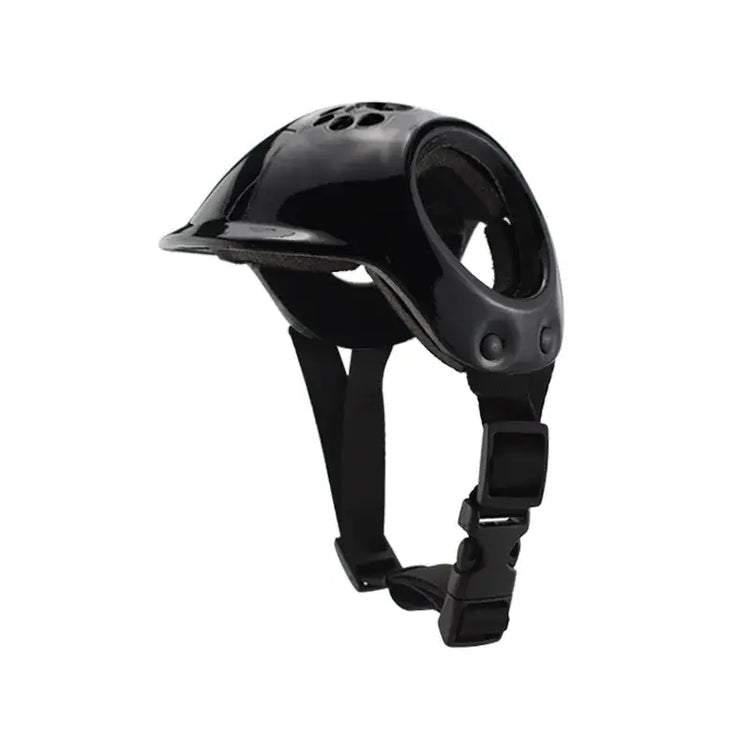 Pet Helmets,Cat Helmet,Dog Helmet-Outdoor Mini Head Protecting Safe Hat Dog Motorcycle Helmet Pet Photo Props