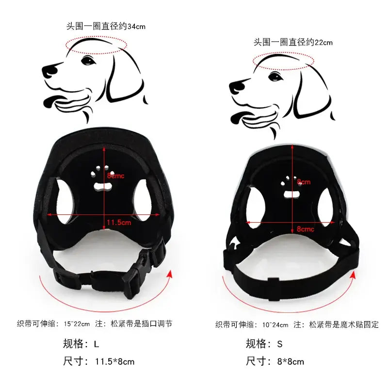 Pet Helmets,Cat Helmet,Dog Helmet-Outdoor Mini Head Protecting Safe Hat Dog Motorcycle Helmet Pet Photo Props Accessorie