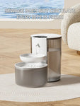 Pet Intelligent Water Dispenser Clean And Dirty Separation Dumping Type Automatic Water Dispenser For Cats Large
