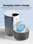Pet Intelligent Water Dispenser Clean And Dirty Separation Dumping Type Automatic Water Dispenser For Cats Large