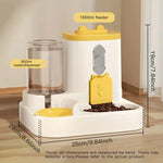 Pet large-capacity feeder integrated automatic water dispenser cat food bowl dog feeding bowl cat bowl dog bowl pet