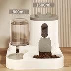Pet large-capacity feeder integrated automatic water dispenser cat food bowl dog feeding bowl cat bowl dog bowl pet