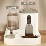 Pet large-capacity feeder integrated automatic water dispenser cat food bowl dog feeding bowl cat bowl dog bowl pet