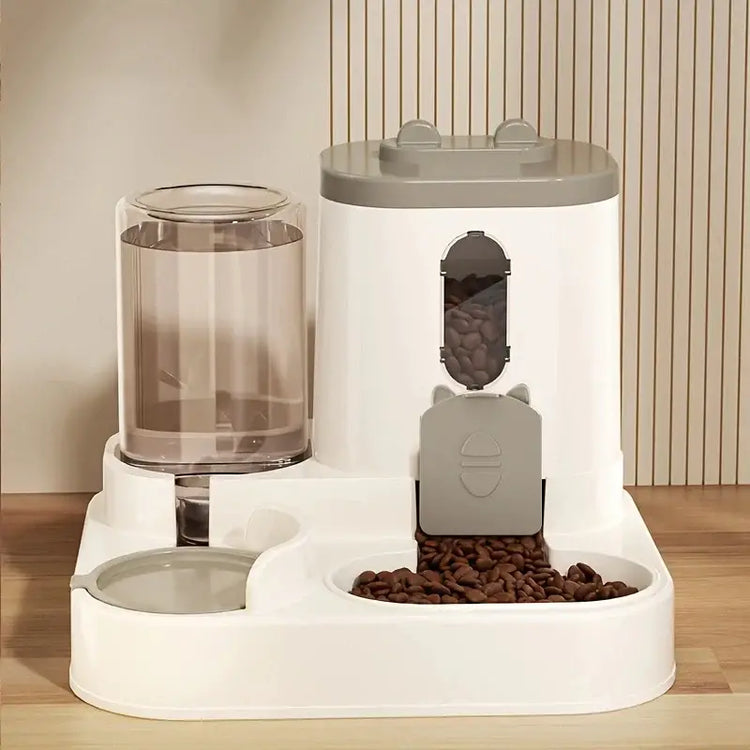 Pet large-capacity feeder integrated automatic water dispenser cat food bowl dog feeding bowl cat bowl dog bowl pet