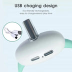 Pet laser cat teasing collar USB charging intelligent electric version adjustable size cat interactive product - 1pc