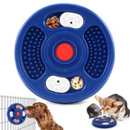 Pet licking bowl Puzzle Toy Food Dispenser Boredom Relief IQ Training Fixable Crate Anti Slip Slow Feeder Bowl For Dogs